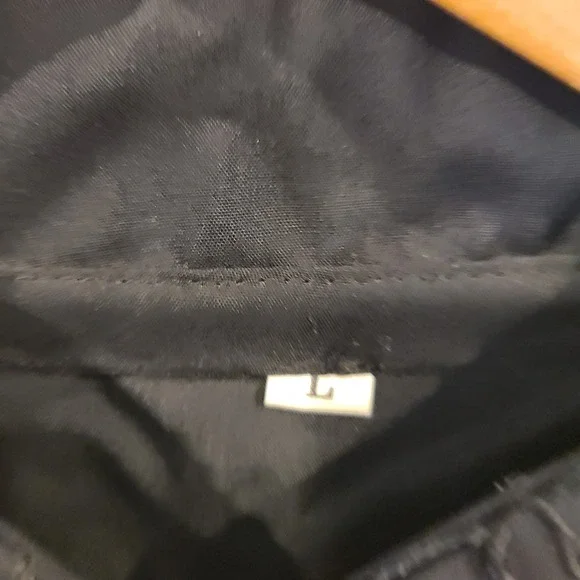 Vtg Queen Caro Of Honolulu Black Jacket Floral Embroidered Eyelet‎ Large Artsy - Picture 10 of 10